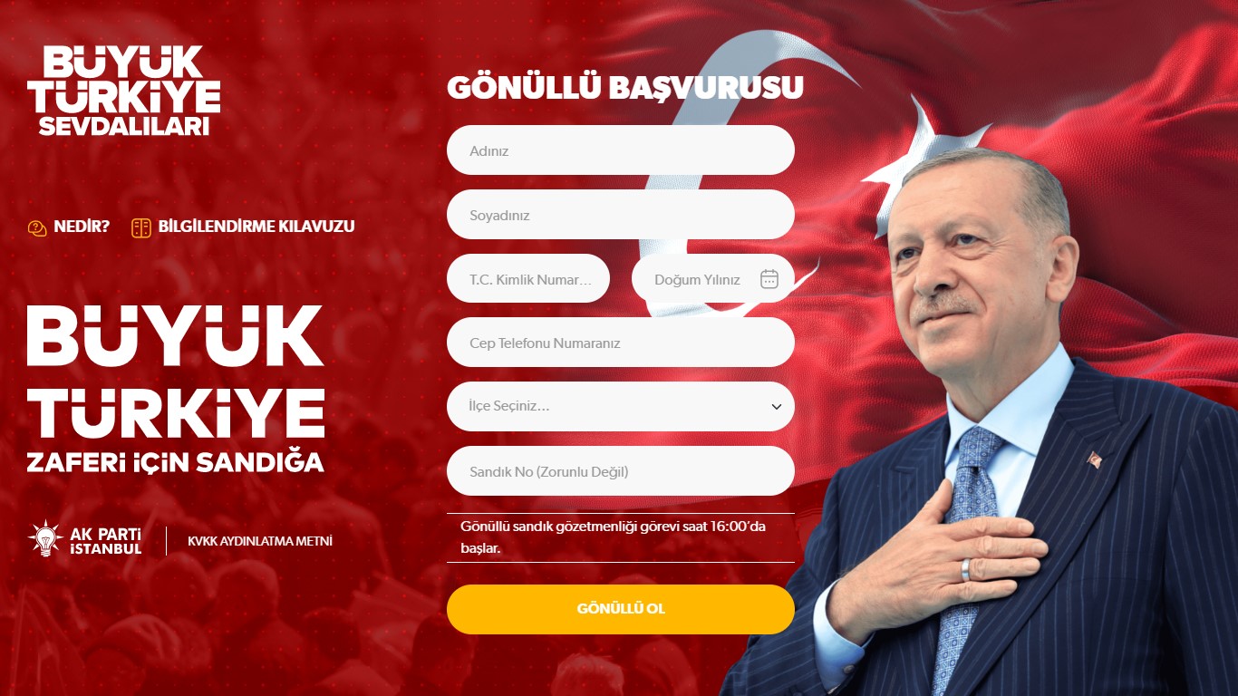 AK PARTİ İSTANBUL İL BAŞKANLIĞI, 'BÜYÜK TÜRKİYE ZAFERİ İÇİN BÜYÜK