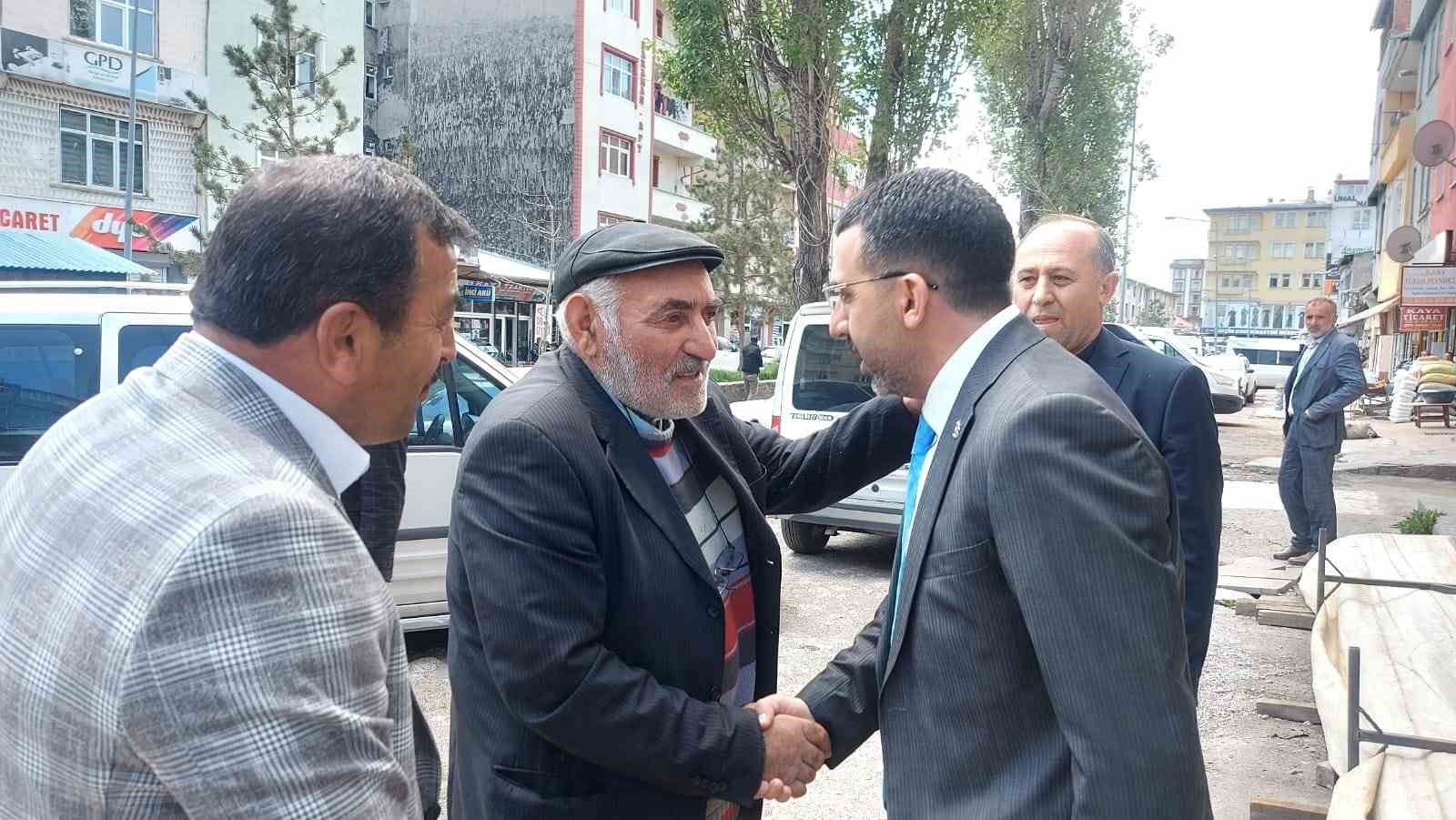 AK PARTİ KARS MİLLETVEKİLİ ÇALKIN’A YOĞUN İLGİ(KARS-İHA)