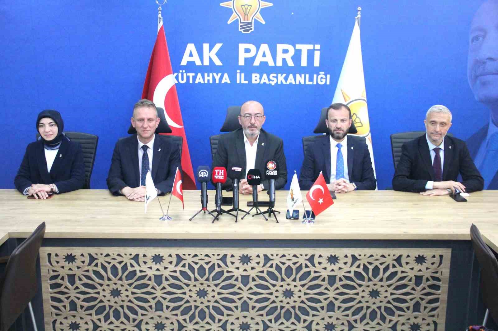 AK PARTİ KÜTAHYA İL BAŞKANI MUSTAFA ÖNSAY, 14 MAYIS'TA 28.