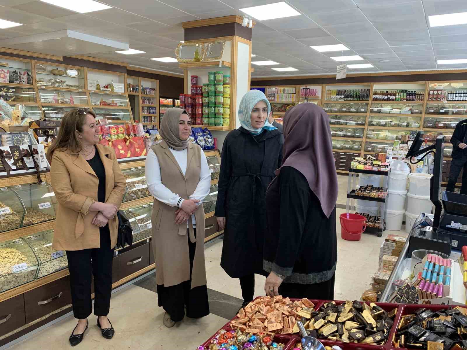 AK PARTİ 2’NCİ BÖLGE MİLLETVEKİLİ ADAYI BÜŞRA PAKER, SULTANGAZİ’DE SEÇİM