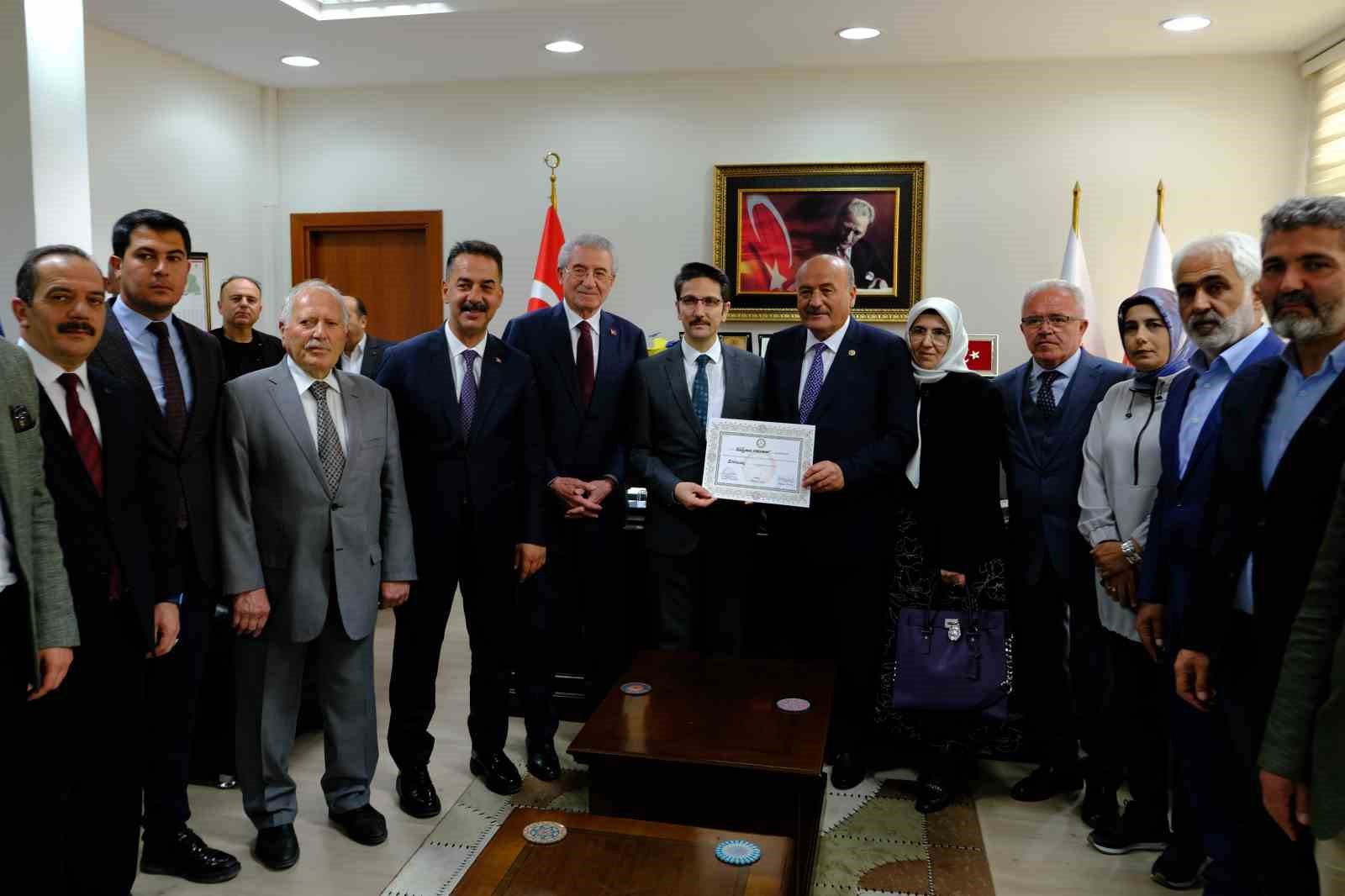 14 MAYIS’TA YAPILAN 28. DÖNEM MİLLETVEKİLLİĞİ SEÇİMLERİNİN ARDINDAN ERZİNCAN’DAN MİLLETVEKİLİ