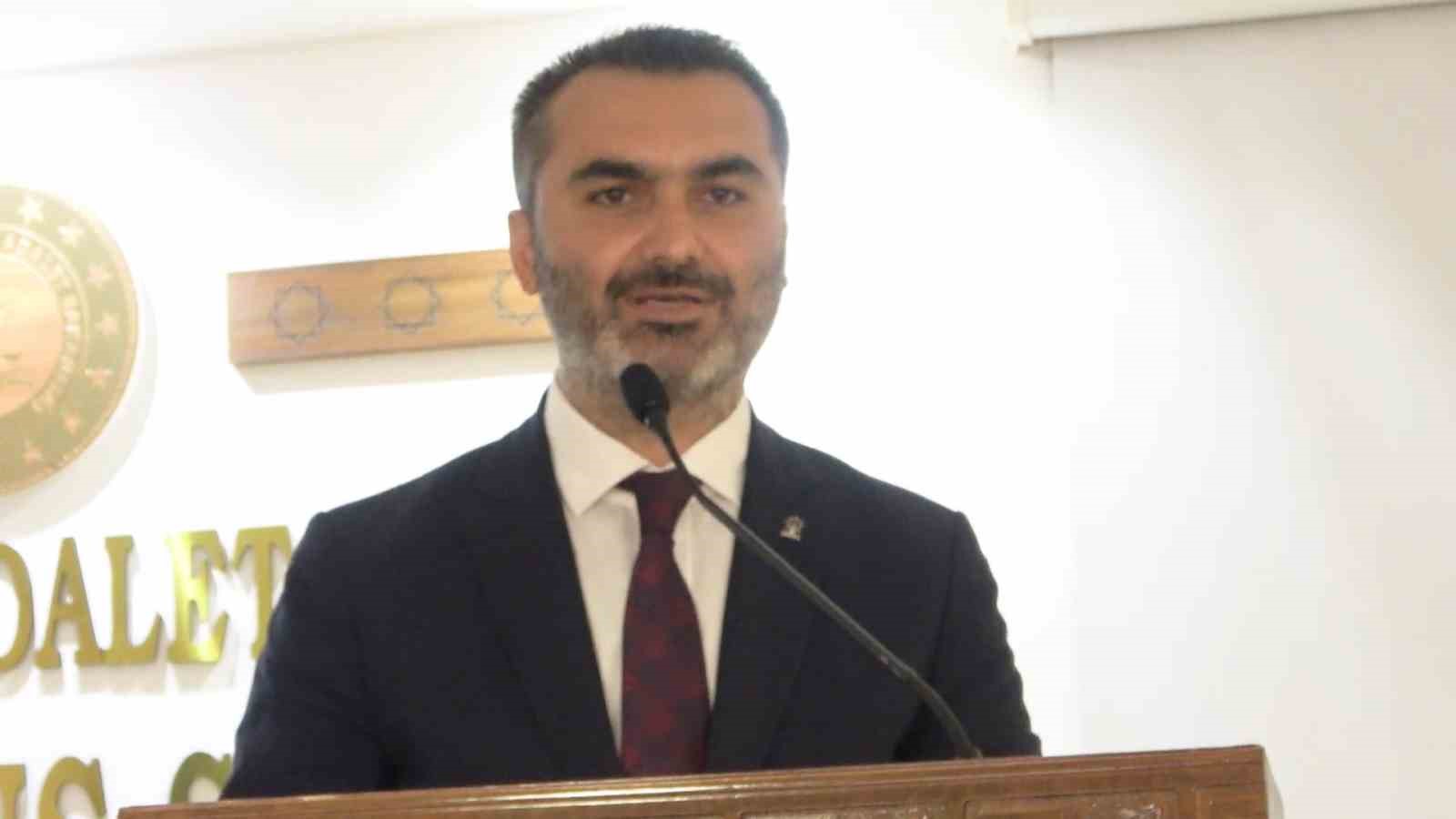 AK PARTİ MİLLETVEKİLİ MUSTAFA KAPLAN, KIRIKKALE ADALET SARAYI'NDA MAZBATASINI İL