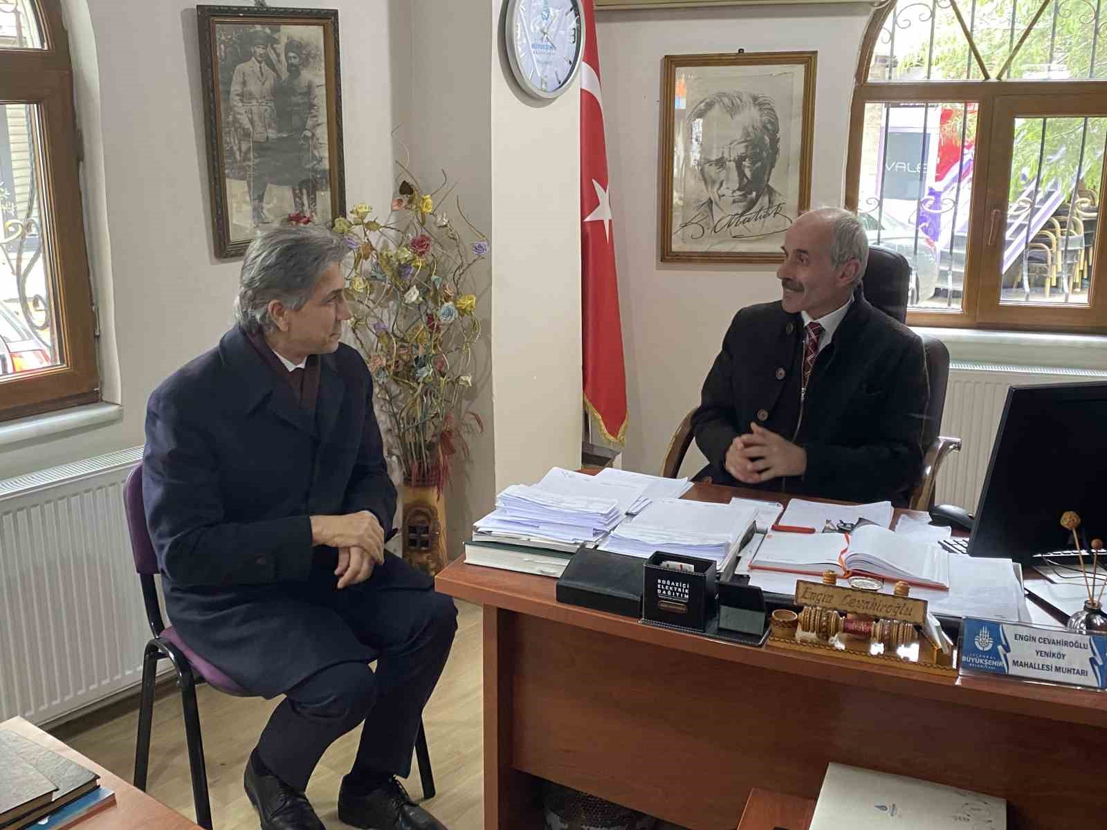 AK PARTİ İSTANBUL MİLLETVEKİLİ ADAYI MUSTAFA DEMİR, SARIYER’DE ESNAF VE