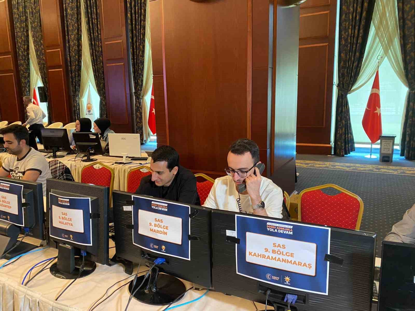 AK PARTİ’NİN SONUÇ ALIM SİSTEMİ (SAS) İHLAS HABER AJANSI TARAFINDAN