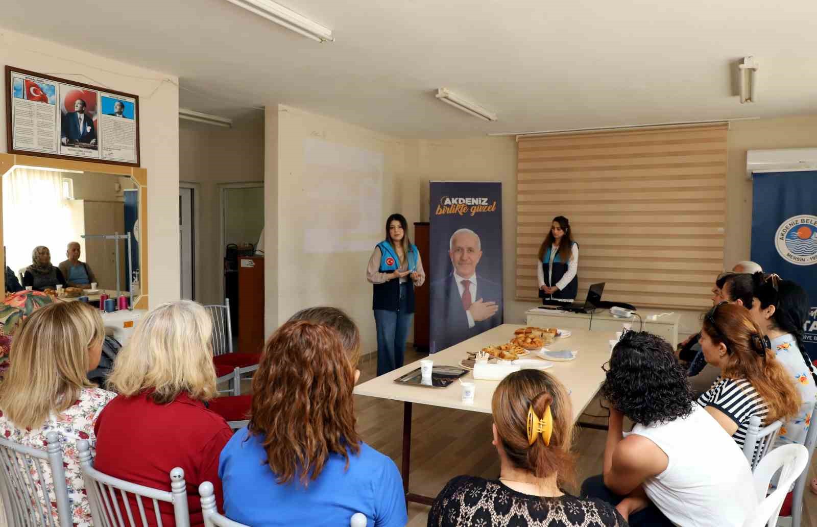 MERSİN'İN MERKEZ İLÇE AKDENİZ BELEDİYESİ UZMAN PSİKOLOGLARI TARAFINDAN ANNE VE