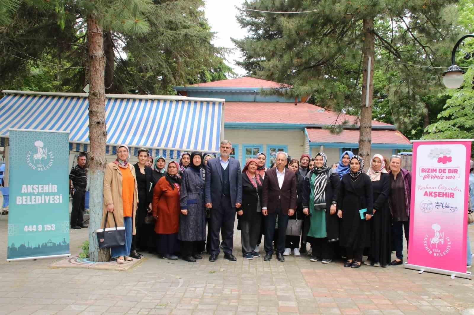 KONYA’NIN AKŞEHİR İLÇE BELEDİYESİ TARAFINDAN “KADININ GÖZÜNDEN AKŞEHİR” KONULU BİR
