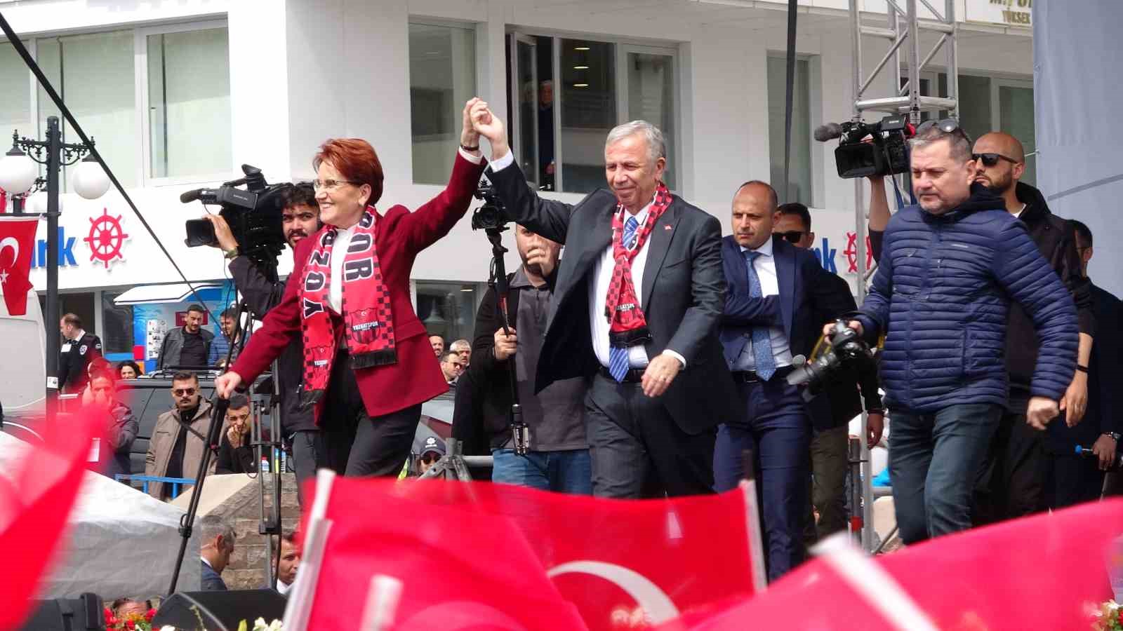 İYİ PARTİ GENEL BAŞKANI MERAL AKŞENER VE ANKARA BÜYÜKŞEHİR BELEDİYE