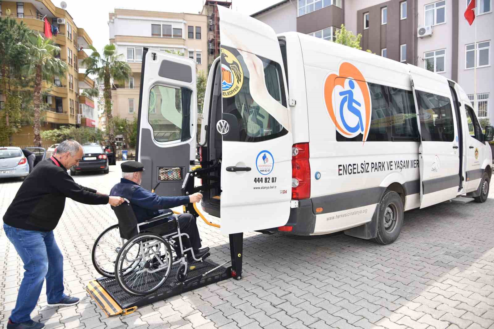 ALANYA BELEDİYESİ, 14 MAYIS CUMHURBAŞKANLIĞI VE MİLLETVEKİLİ SEÇİMLERİ'NDE ORTOPEDİK ENGELLİ