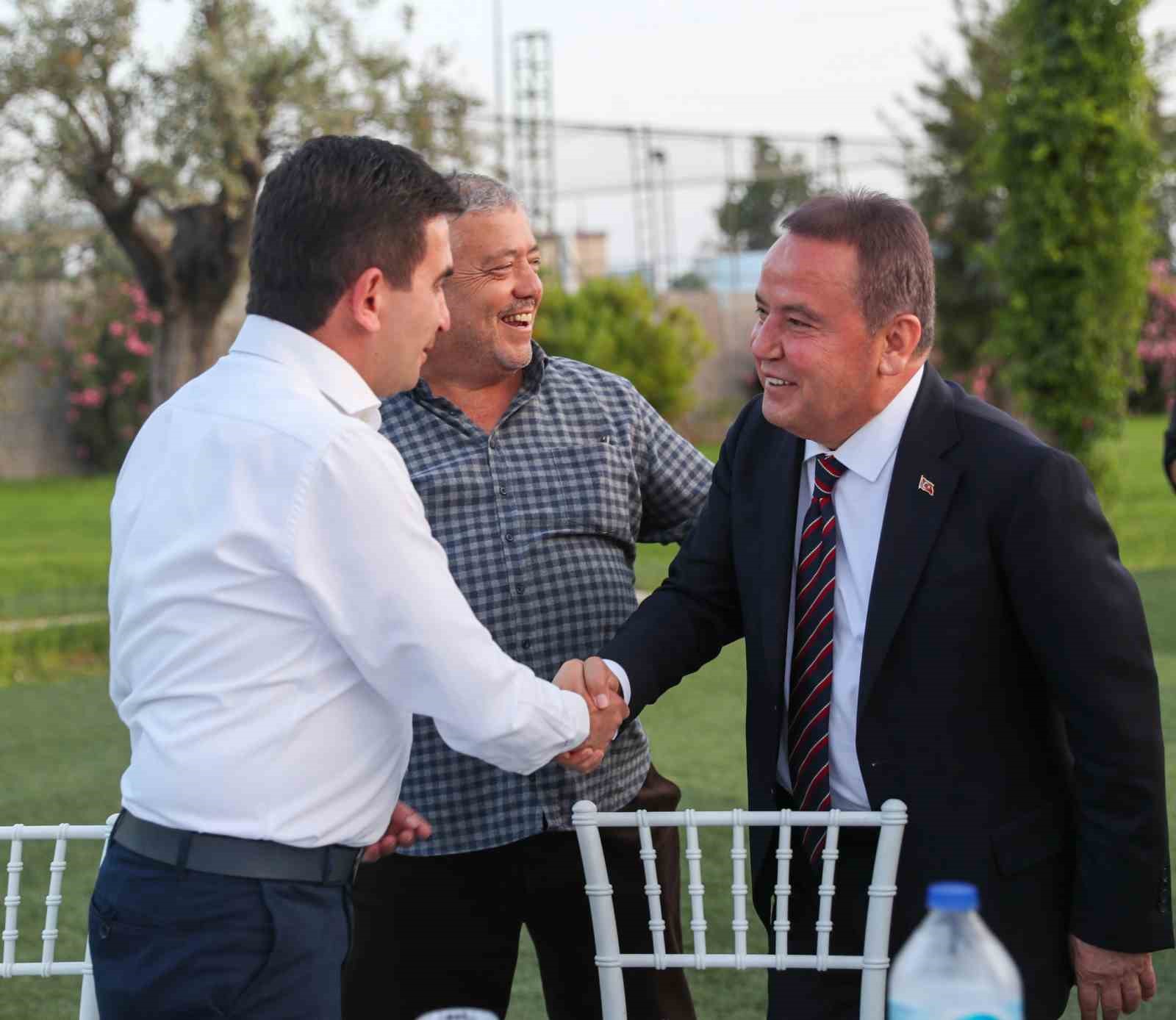 ANTALYA BÜYÜKŞEHİR BELEDİYE BAŞKANI MUHİTTİN BÖCEK, ALANYA’DA MUHTARLAR VE SİVİL