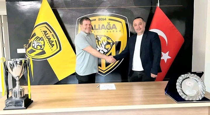 ALİAĞASPOR FK, PROFESYONEL LİGDE DE HAKAN ŞAPÇI İLE DEVAM EDECEK