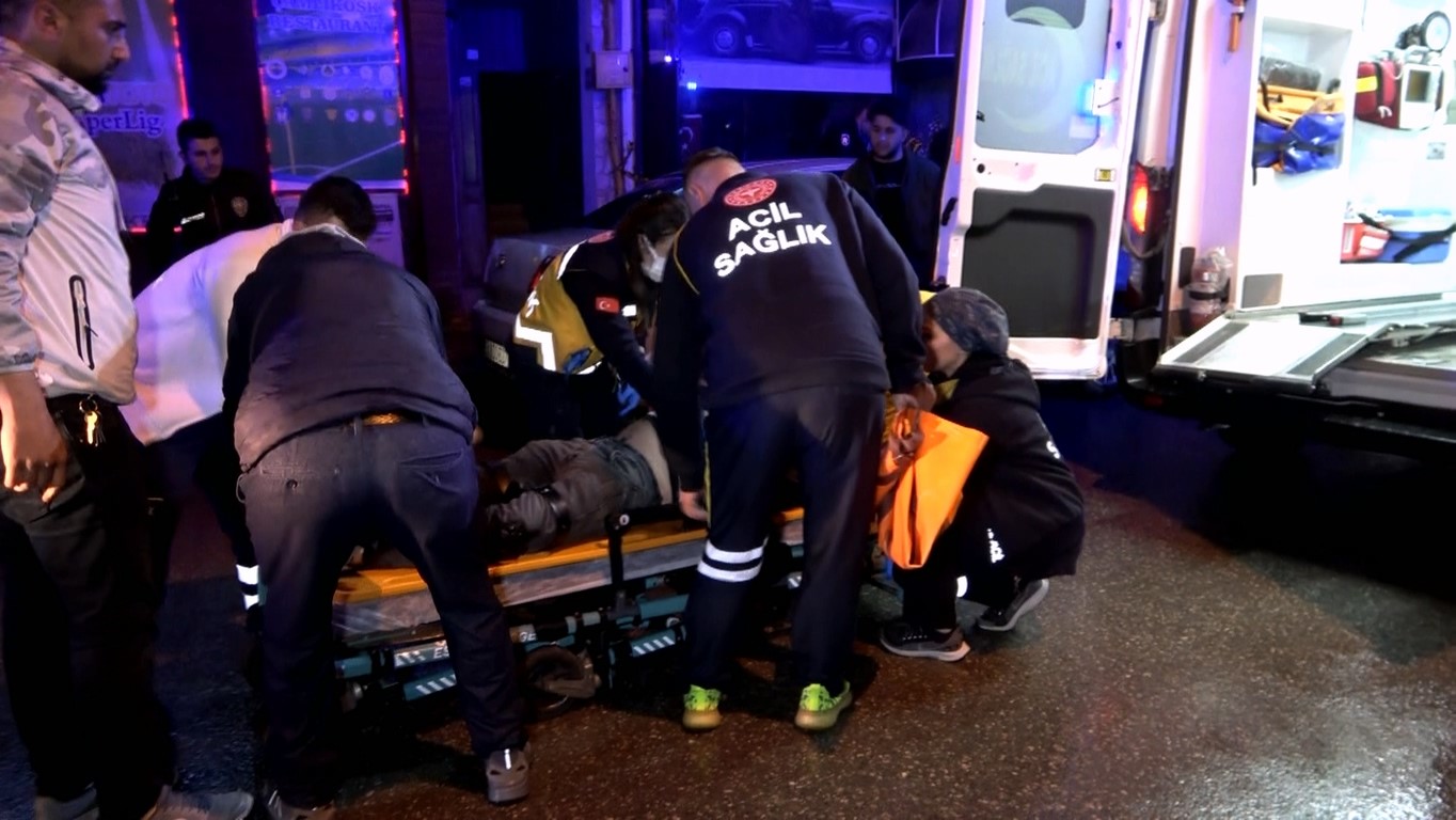 SAMSUN’UN BAFRA İLÇESİNDE BİR ALKOLÜ MEKANDA ÇIKAN TARTIŞMADA 2 KİŞİ