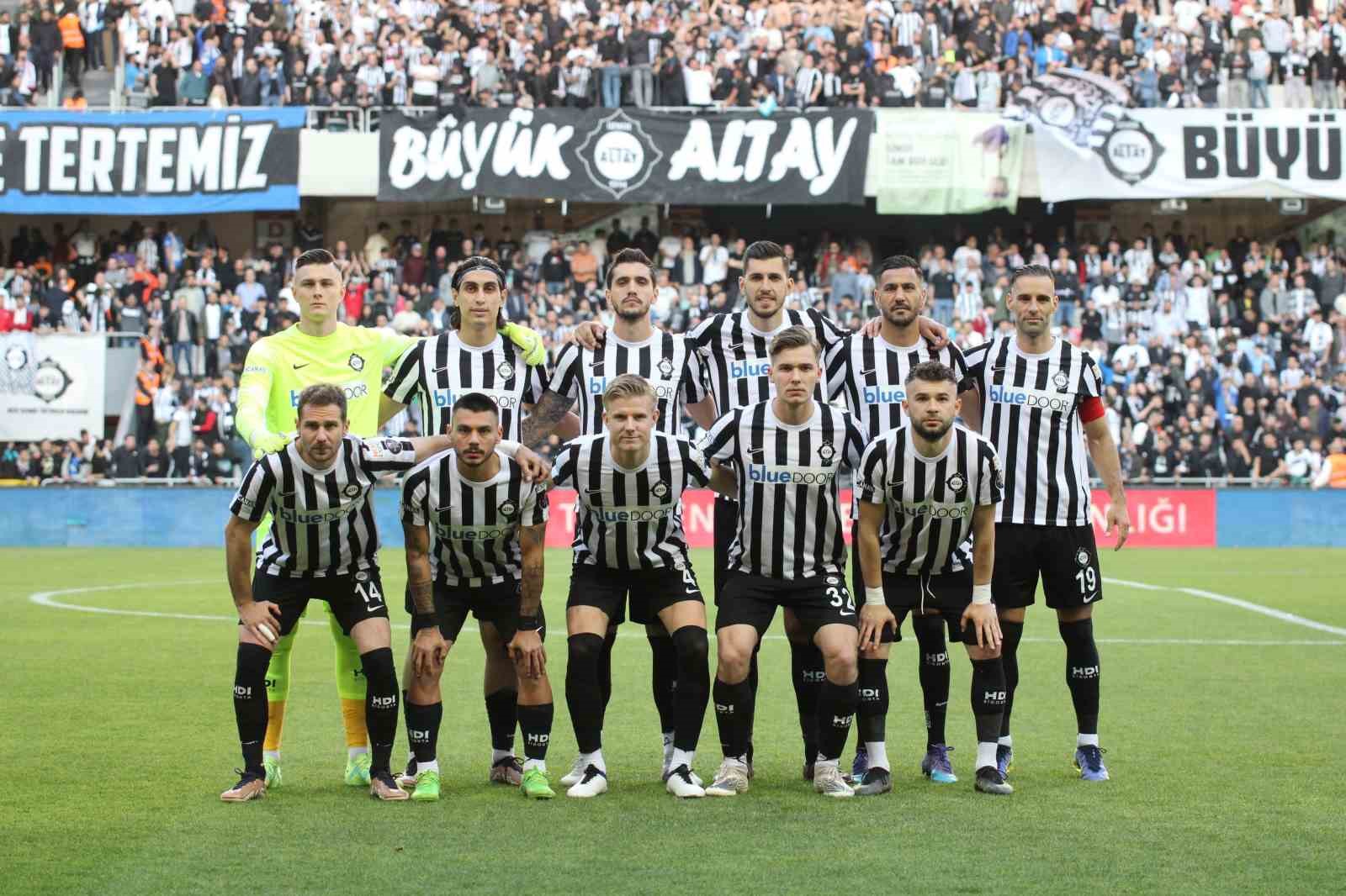 SPOR TOTO 1. LİG’DE BU HAFTADA BERABERE KALAN ALTAY, LİGDEKİ