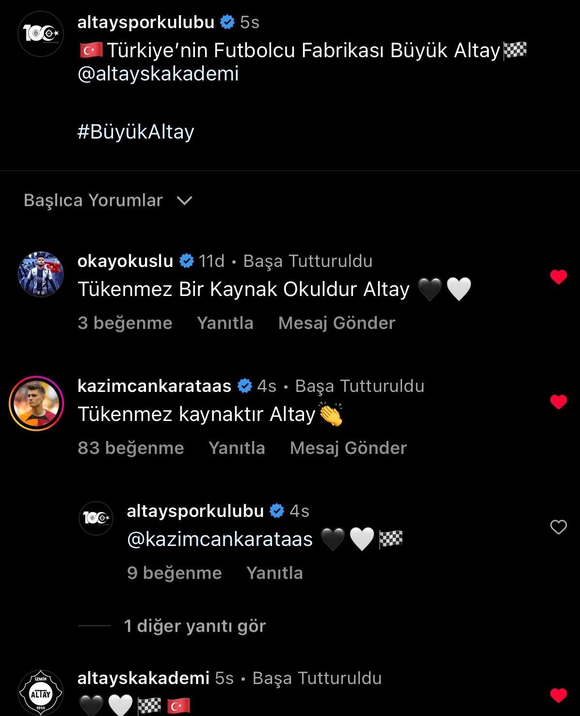 ALTAY, SPOR TOTO 1. LİG’İN SON HAFTASINDAKİ TUZLASPOR MAÇINDAN ÖNCE