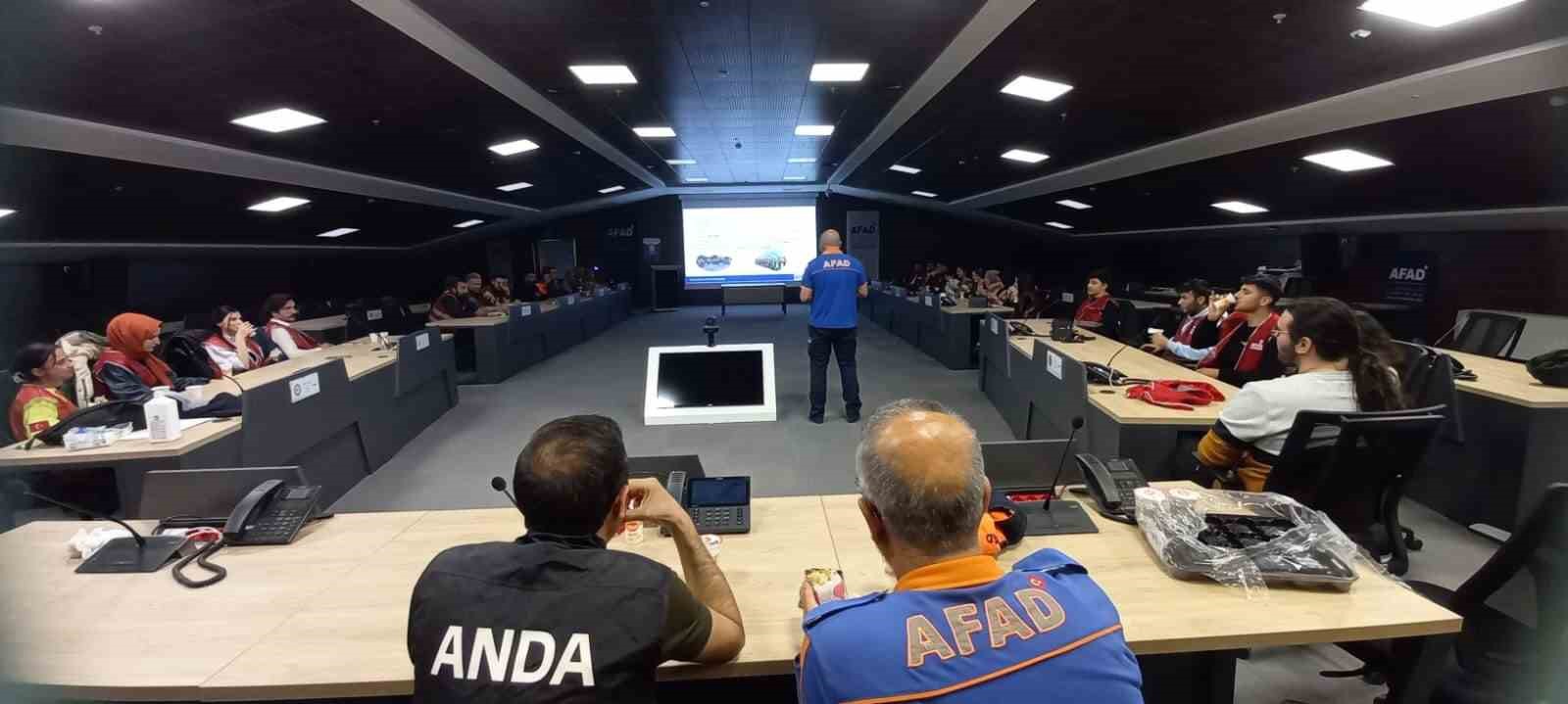 ANDA DERNEĞİ KAYSERİ İL TEMSİLCİLİĞİ ARAMA KURTARMA EKİBİNİ BÜYÜTÜYOR.