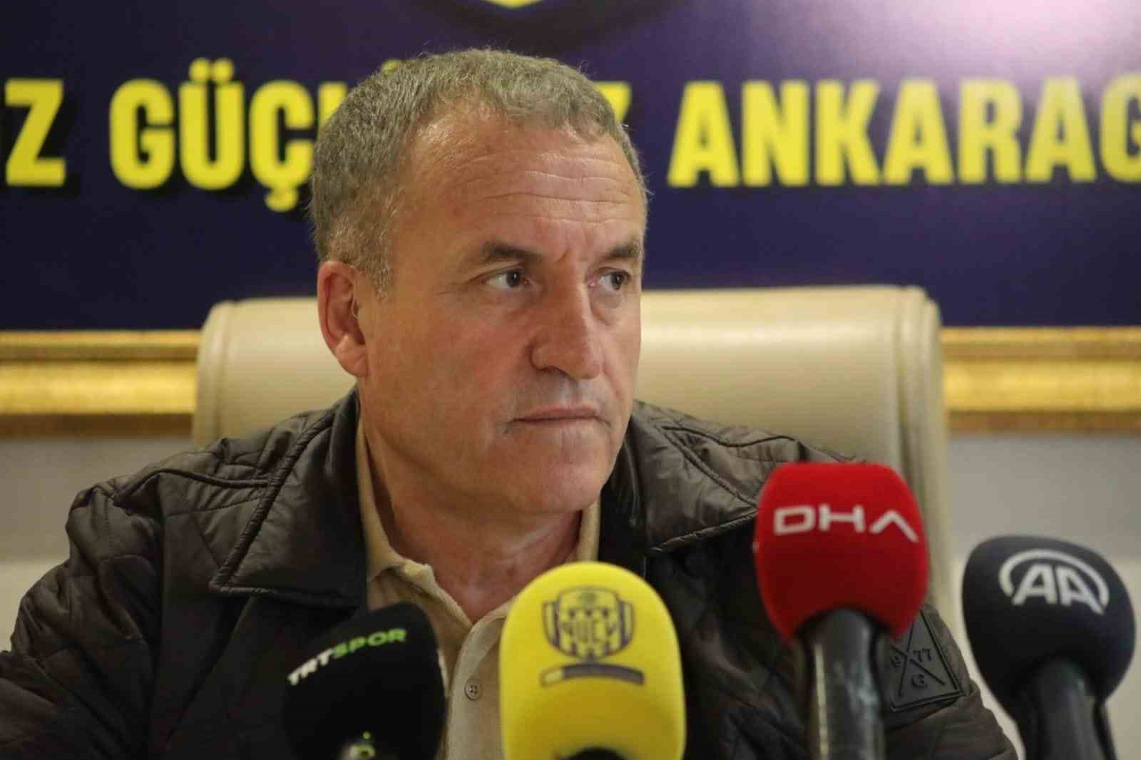MKE ANKARAGÜCÜ BAŞKANI FARUK KOCA, SÜPER LİG’DE SON OYNADIKLARI ANTALYASPOR