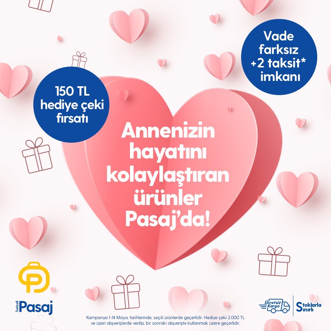 TURKCELL’İN ONLİNE VE FİZİKSEL SATIŞ KANALLARINDA ANNELER GÜNÜ’NE ÖZEL FIRSATLARI