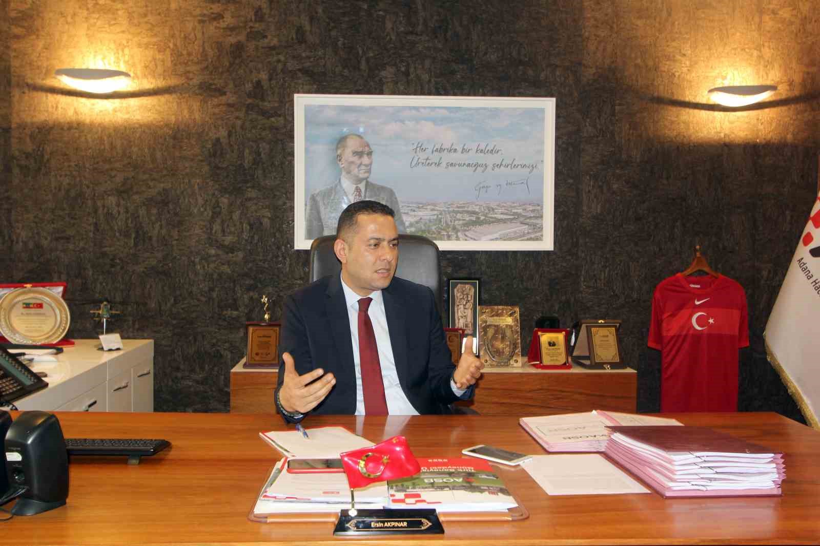 AOSB BÖLGE MÜDÜRÜ ERSİN AKPINAR, YARIŞMANIN AMACININ; YENİ TEKNOLOJİ VE