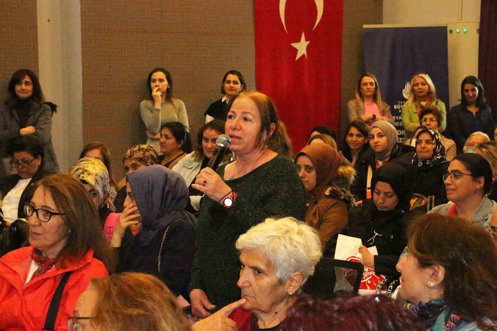 ATAŞEHİR BELEDİYESİ VE İBB İŞ BİRLİĞİYLE ATAŞEHİR’DE “KADIN FORUMU” DÜZENLENDİ.