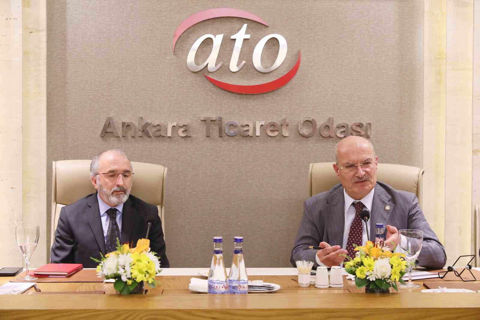 ANKARA TİCARET ODASI (ATO) YÖNETİM KURULU BAŞKANI GÜRSEL BARAN, FİYAT
