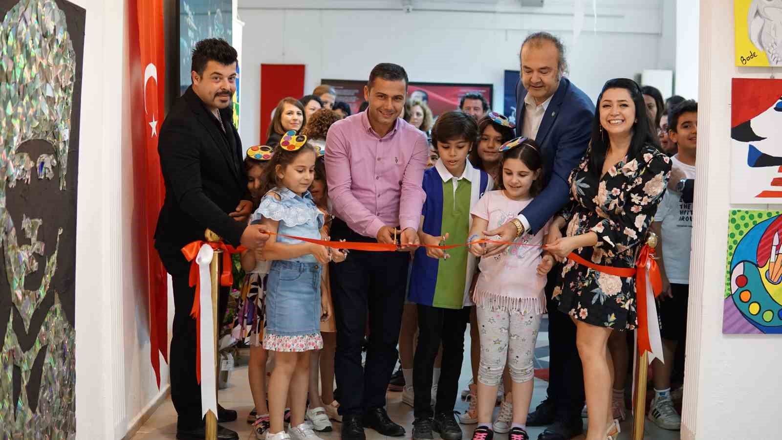 BAŞAK KOLEJİ’NİN GELENEKSEL YIL SONU RESİM SERGİSİ AÇILDI.