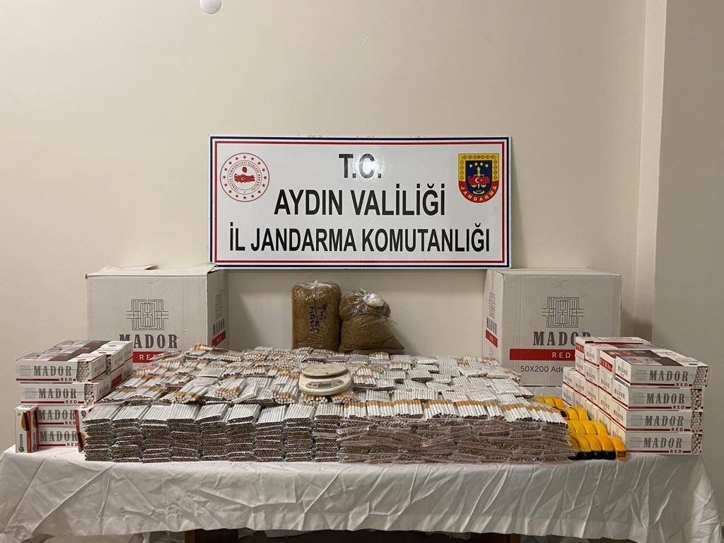 AYDIN İL JANDARMA KOMUTANLIĞI TARAFINDAN GERÇEKLEŞTİRİLEN OPERASYON ÇERÇEVESİNDE 1 MİLYON