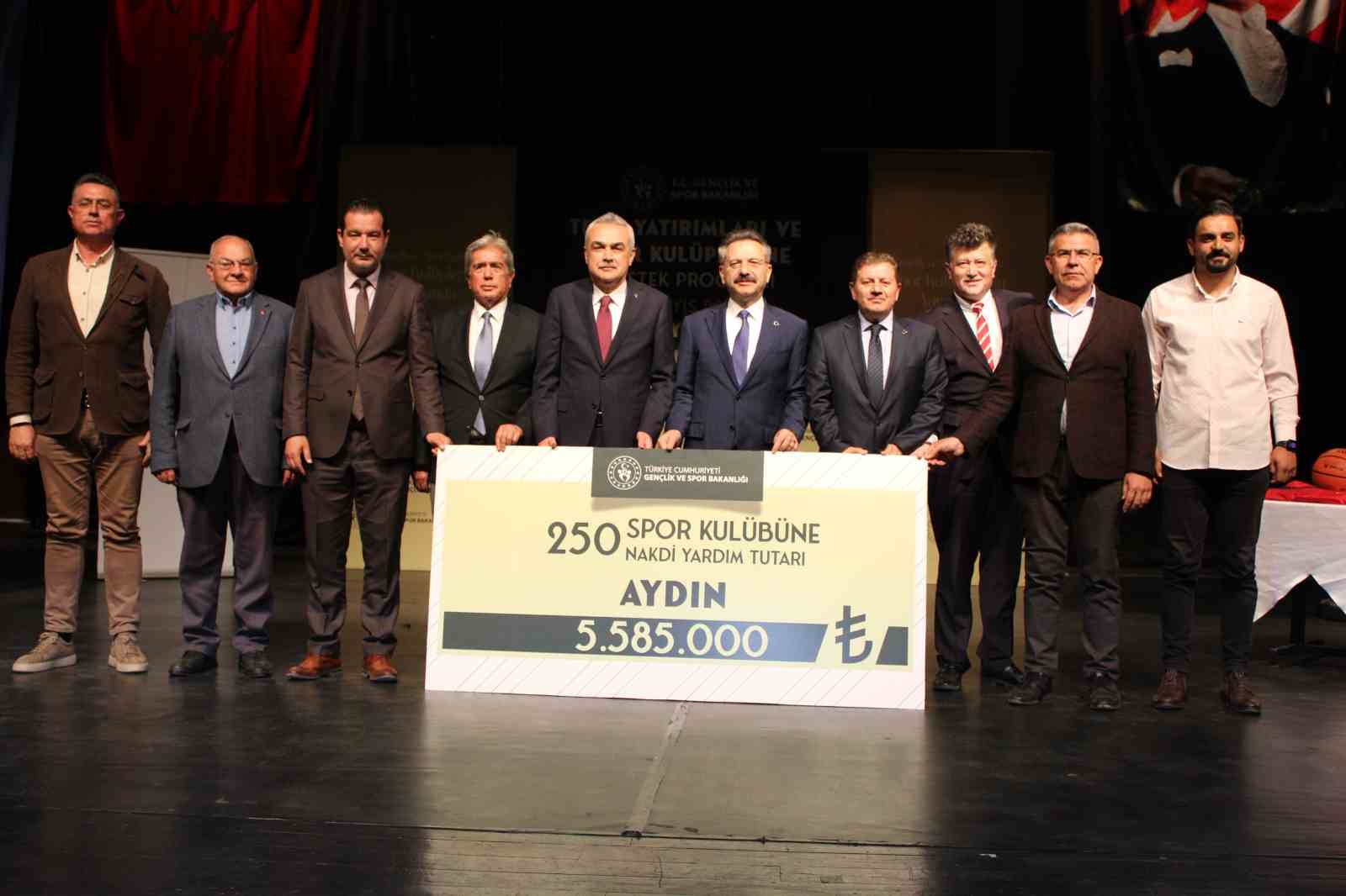 GENÇLİK VE SPOR BAKANLIĞI KOORDİNESİNDE AYDIN’DA FAALİYET GÖSTEREN 250 AMATÖR