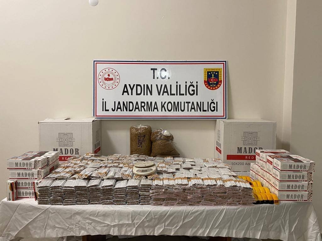 AYDIN’DA 35 BİN 800 ADET MAKARON ELE GEÇİRİLDİ