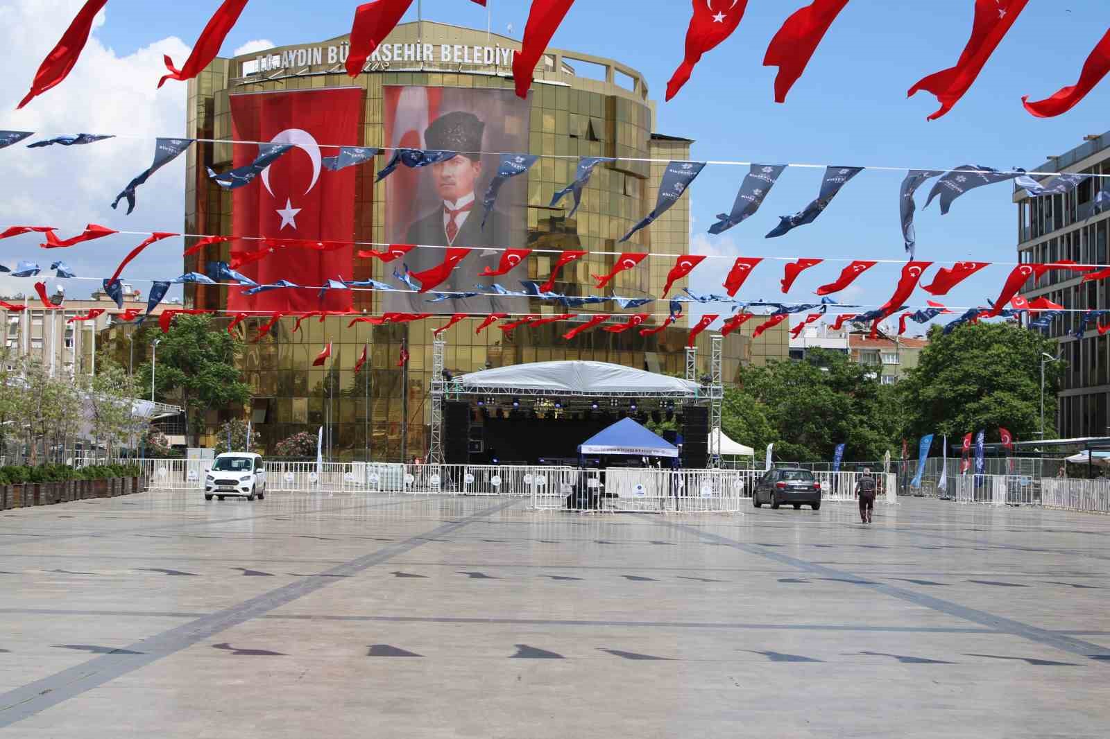 AYDIN BÜYÜKŞEHİR BELEDİYESİ TARAFINDAN GERÇEKLEŞTİRİLECEK OLAN GENÇLİK KONSERLERİ ÇERÇEVESİNDE AYDIN’A