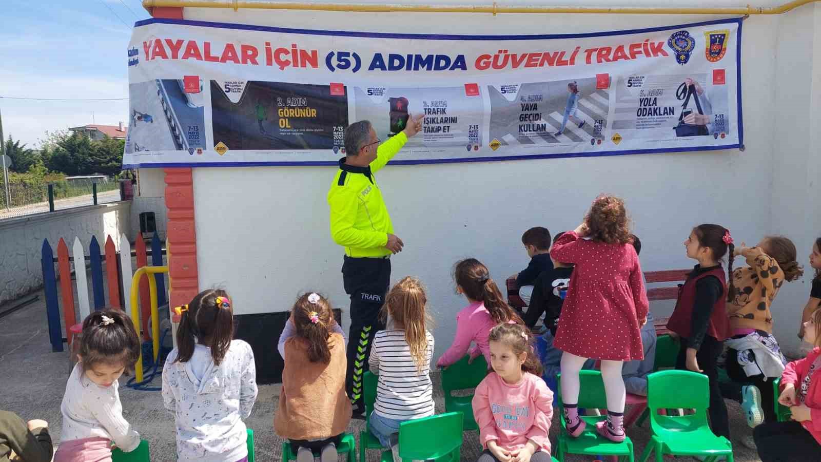 SAMSUN BAFRA İLÇESİNDE TRAFİK HAFTASI ETKİNLİKLERİ KAPSAMINDA İLÇE EMNİYET MÜDÜRLÜĞÜ