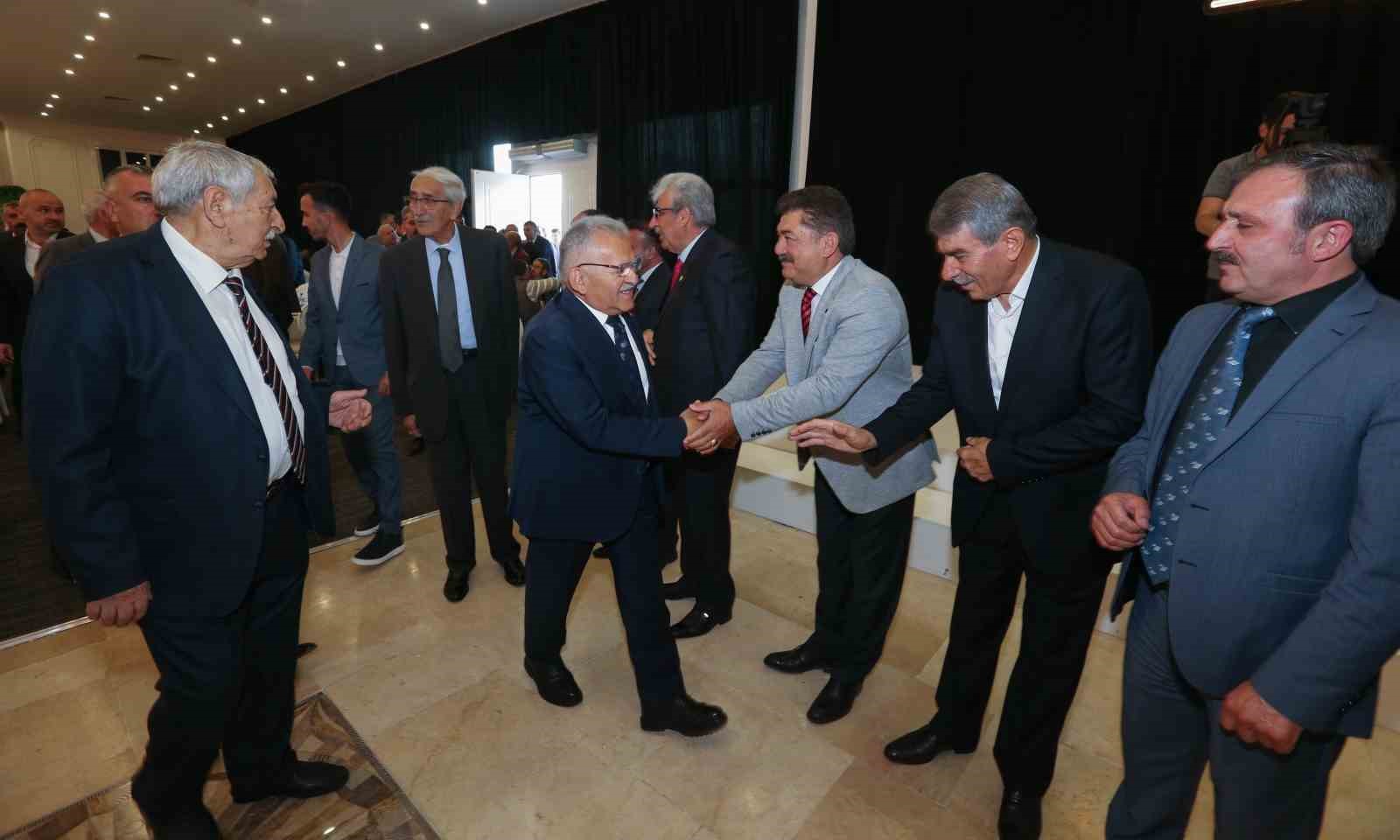 MİLLİ SAVUNMA BAKANI HULUSİ AKAR VE KAYSERİ BÜYÜKŞEHİR BELEDİYE BAŞKANI