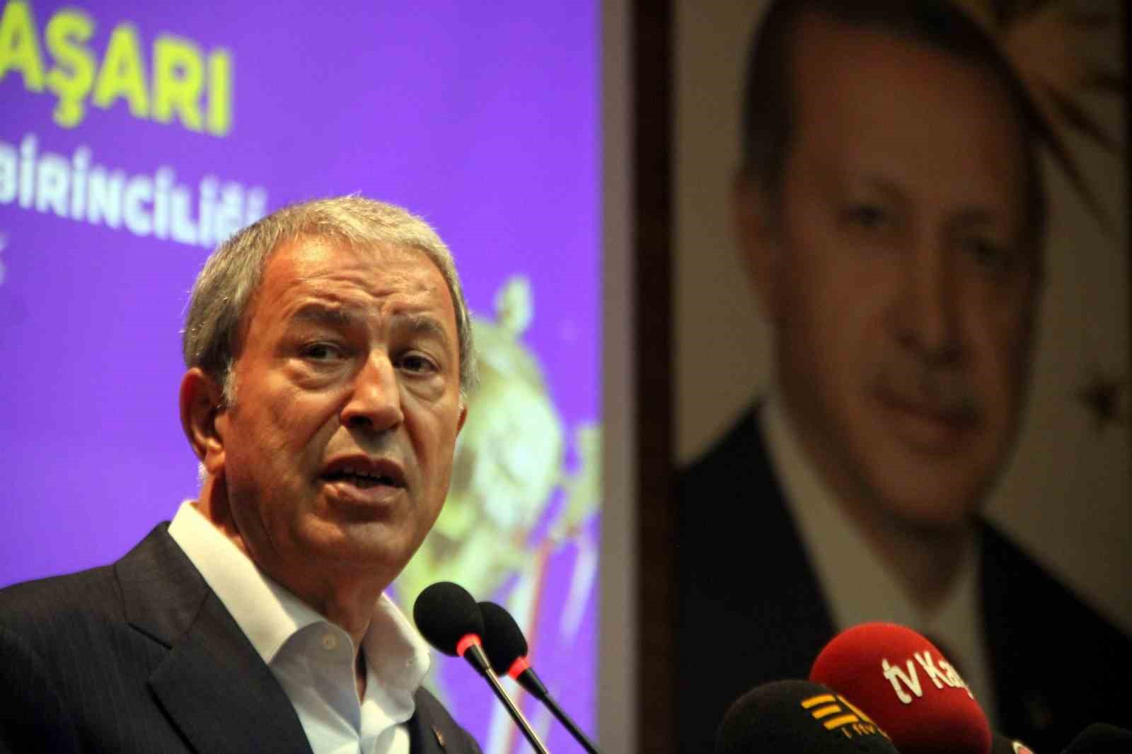 MİLLİ SAVUNMA BAKANI HULUSİ AKAR; "DİYORLAR Kİ; 'NEREYE KADAR OPERASYON