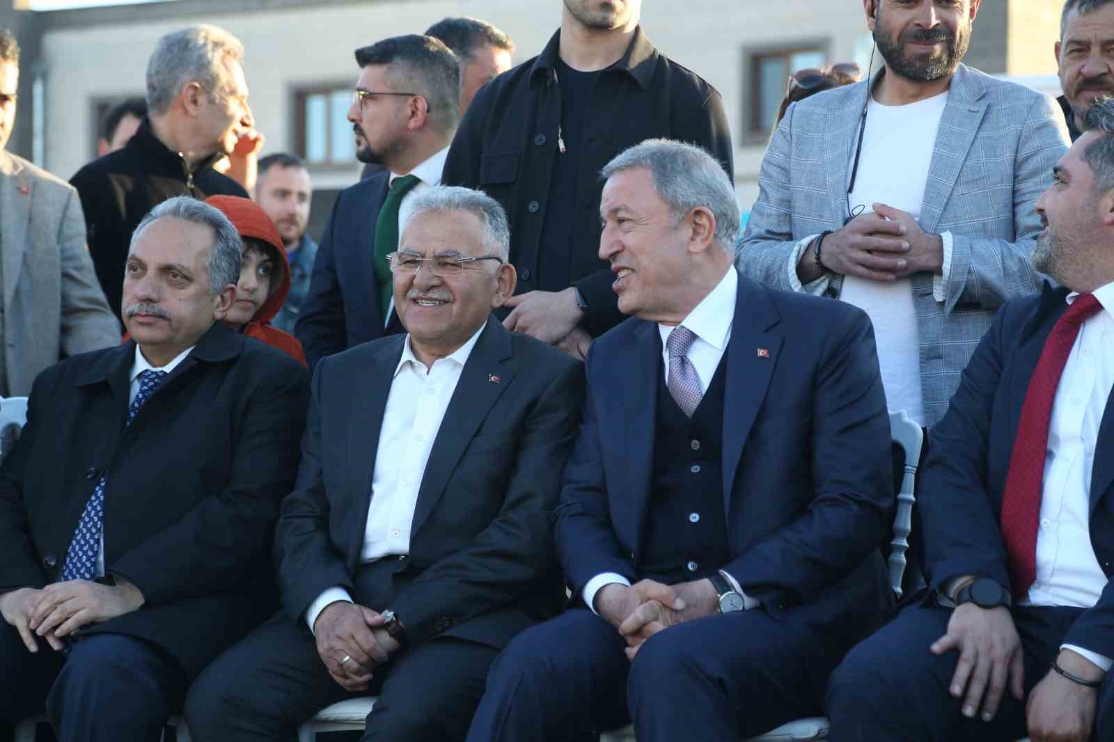 MİLLİ SAVUNMA BAKANI HULUSİ AKAR, KAYSERİ BÜYÜKŞEHİR BELEDİYE BAŞKANI DR.