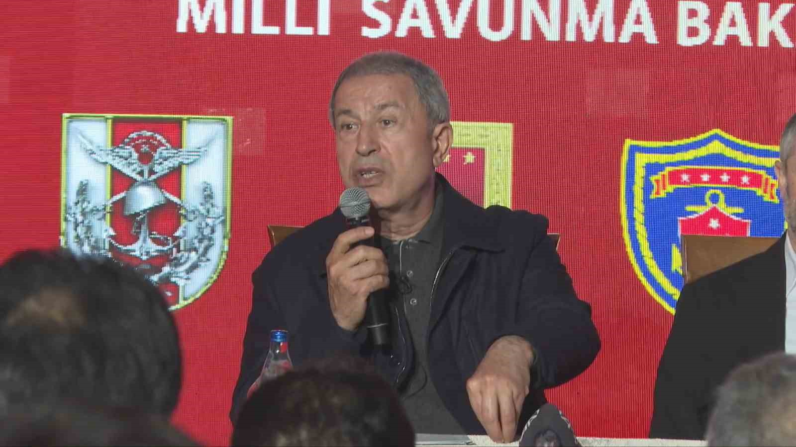 MİLLİ SAVUNMA BAKANLIĞI DİJİTAL GÖSTERİM MERKEZİ'Nİ ZİYARET EDEN BAKAN AKAR