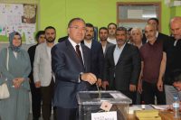 ADALET BAKANI BEKİR BOZDAĞ, CUMHURBAŞKANLIĞI SEÇİMLERİNİN 2’NCİ TURUNDA OYUNU ŞANLIURFA’DA