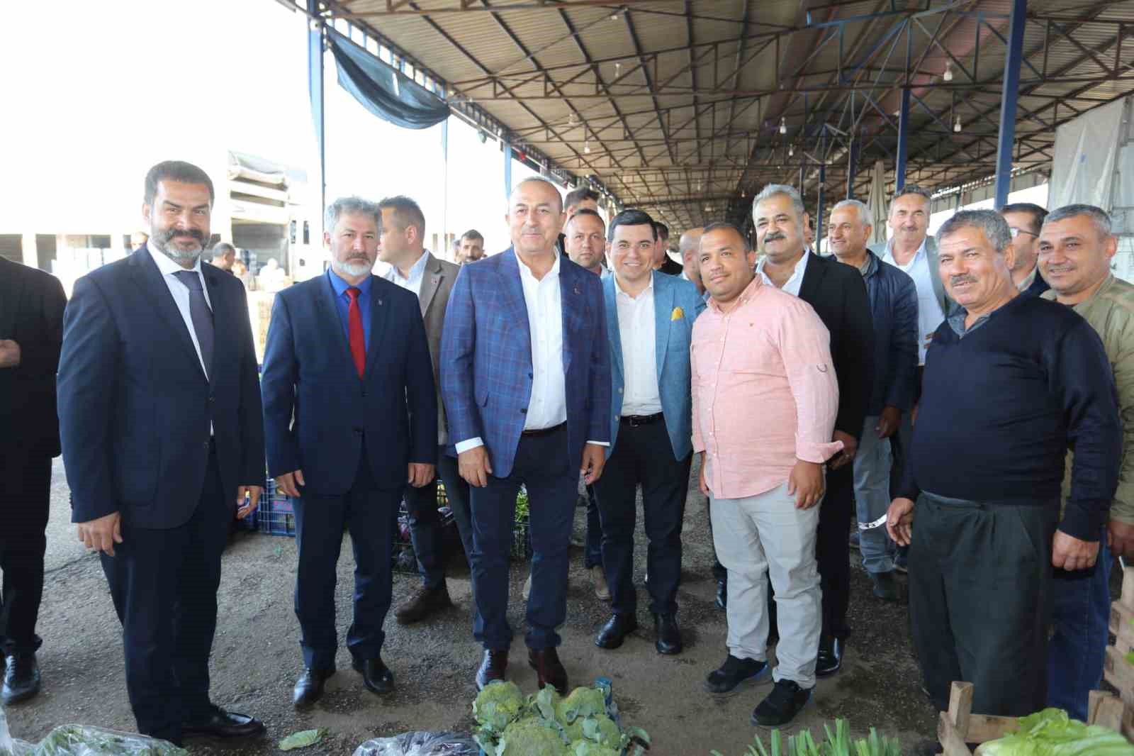 KEPEZ BELEDİYE BAŞKANI HAKAN TÜTÜNCÜ, DIŞİŞLERİ BAKANI VE AK PARTİ