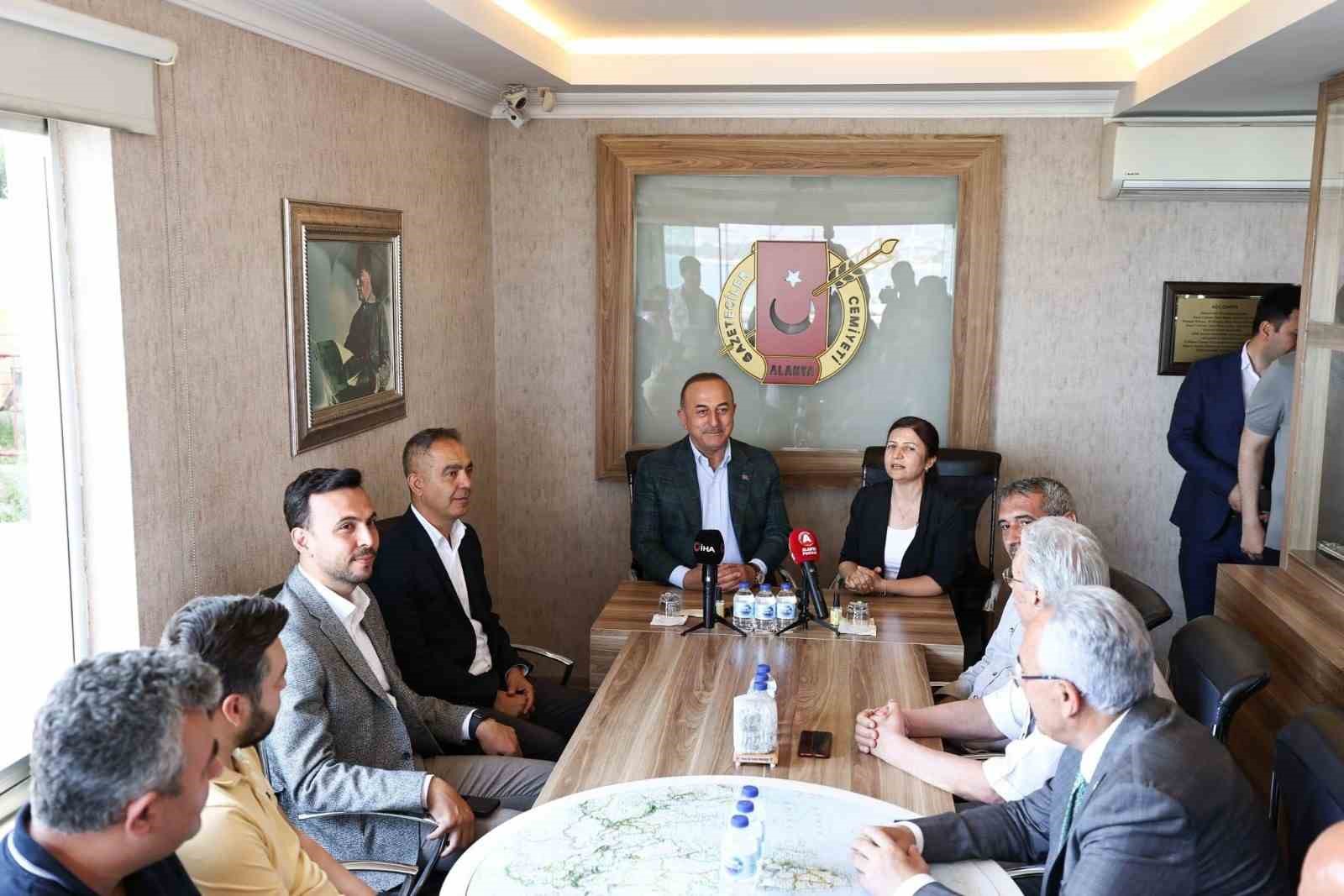 DIŞİŞLERİ BAKANI MEVLÜT ÇAVUŞOĞLU "İNŞALLAH HEM ANKARA HEM İSTANBUL HEM