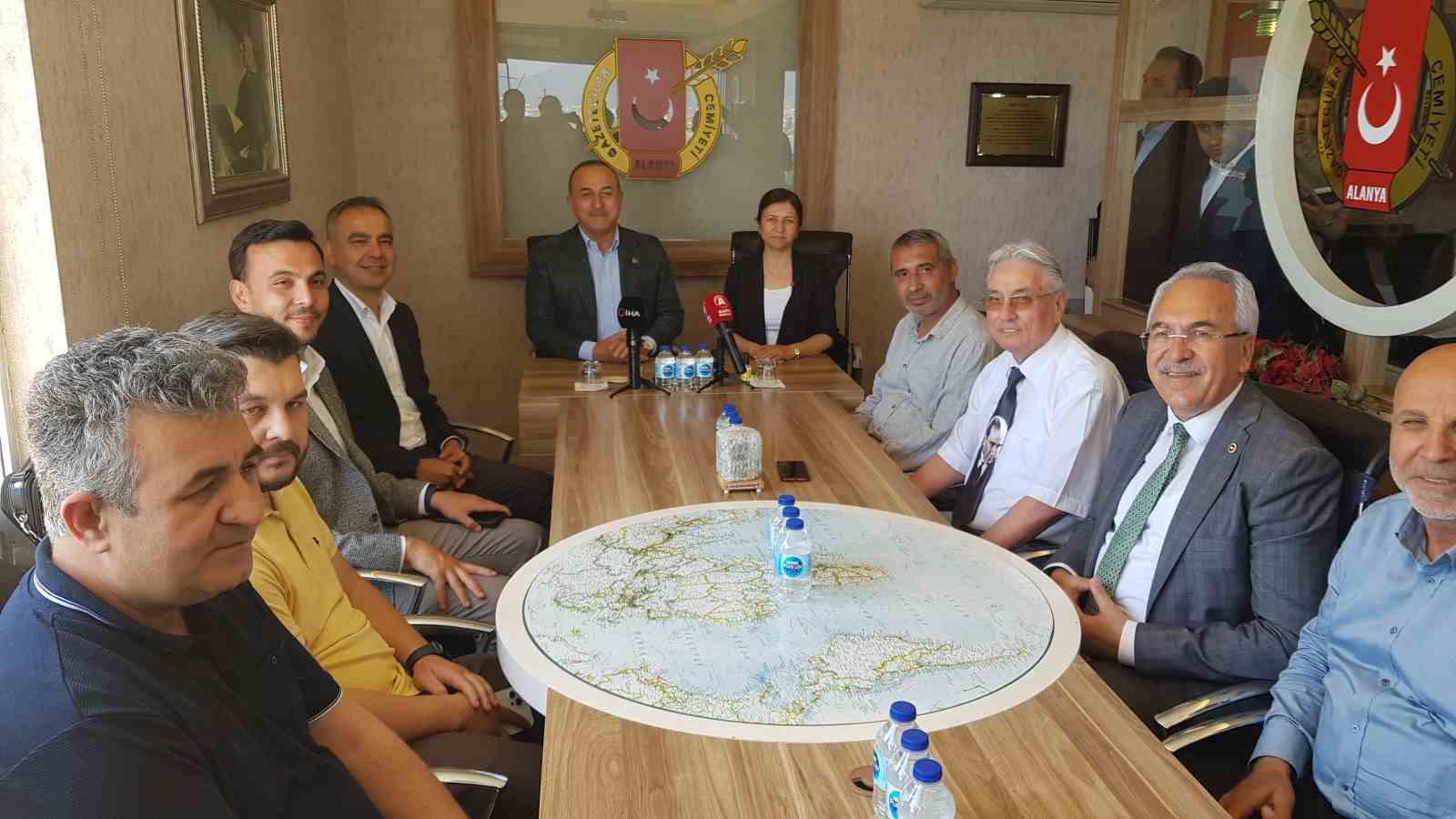 DIŞİŞLERİ BAKANI MEVLÜT ÇAVUŞOĞLU, “MİLLETİMİZİ FİŞLEMEYE KADAR SON GÜNLERDE, ALANYA