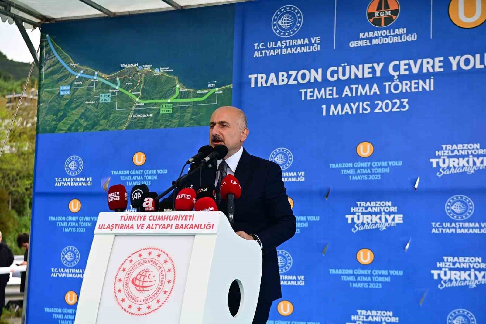ULAŞTIRMA VE ALTYAPI BAKANI AK PARTİ TRABZON MİLLETVEKİLİ ADAYI ADİL