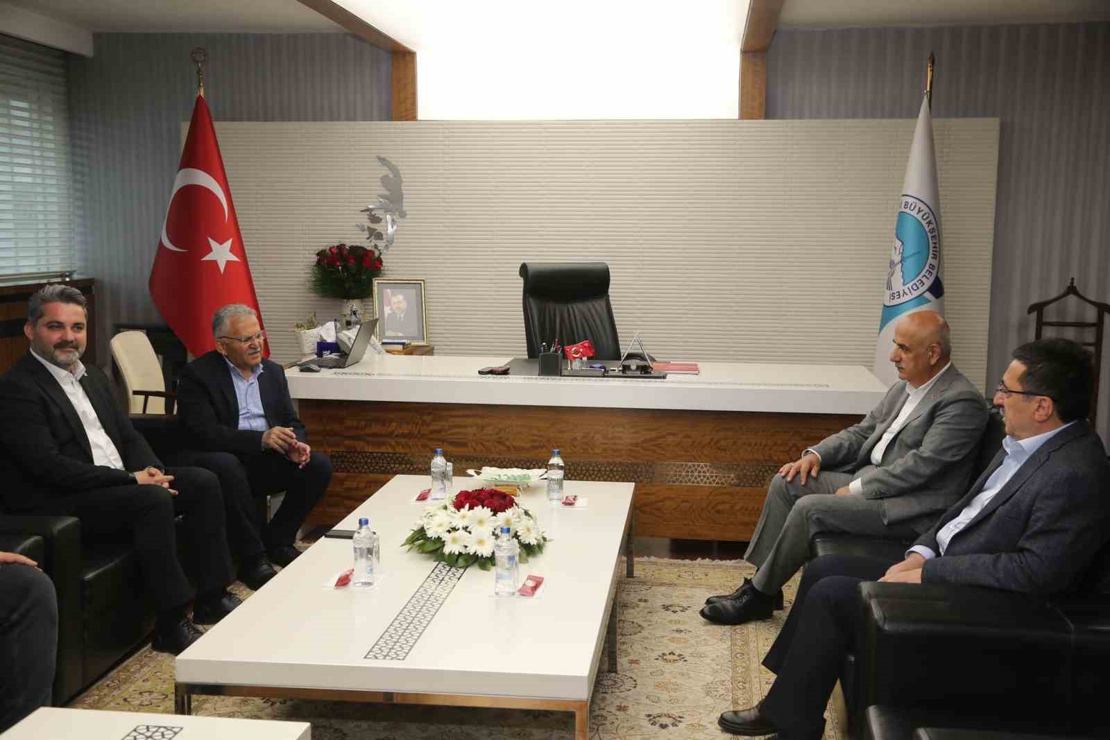 TARIM VE ORMAN BAKANI PROF. DR. VAHİT KİRİŞCİ, KAYSERİ BÜYÜKŞEHİR