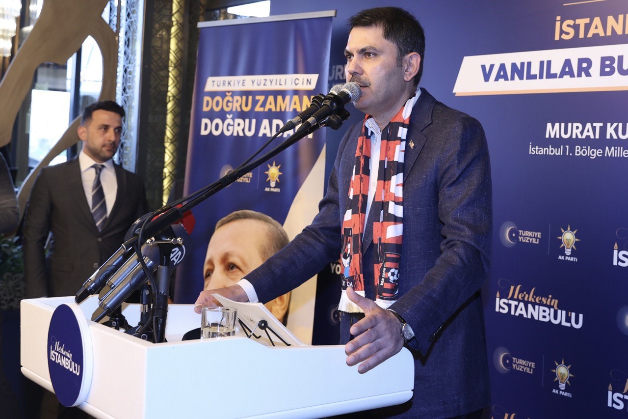 ÇEVRE, ŞEHİRCİLİK VE İKLİM DEĞİŞİKLİĞİ BAKANI VE İSTANBUL 1'İNCİ BÖLGE