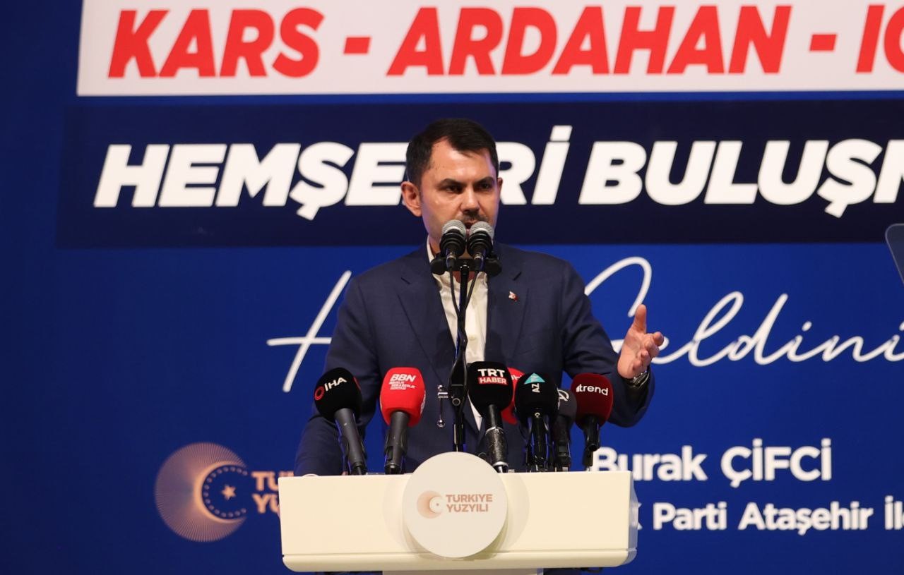 ÇEVRE, ŞEHİRCİLİK VE İKLİM DEĞİŞİKLİĞİ BAKANI MURAT KURUM, “14 MAYIS’TA