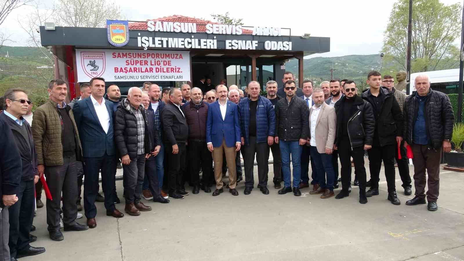 TİCARET BAKANI VE SAMSUN’DAN AK PARTİ 1. SIRA MİLLETVEKİLİ ADAYI