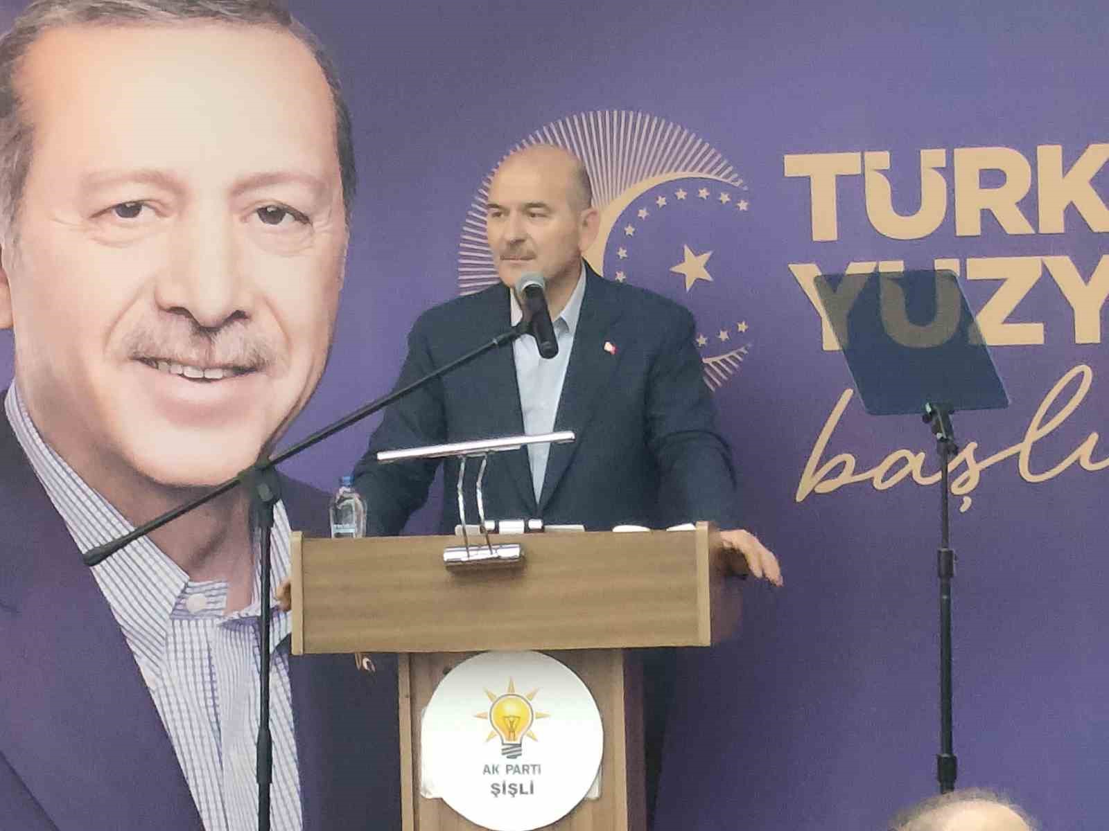 İÇİŞLERİ BAKANI SÜLEYMAN SOYLU, ŞİŞLİ’DE TEKSTİLCİLERİ VE İŞ ADAMLARI İLE