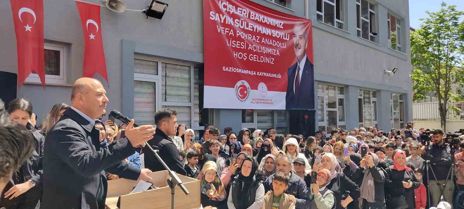 Bakan Soylu, Türkiye’nin milli teknolojideki gücüne vurgu yaptı İÇİŞLERİ BAKANI SÜLEYMAN SOYLU, TÜRKİYE’NİN TEKNOLOJİ ALANINDA MESAFE KAT ETTİĞİNİ
