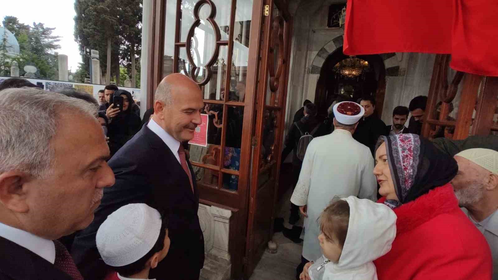 İÇİŞLERİ BAKANI SÜLEYMAN SOYLU, İSTANBUL'UN FETHİNİN 570. YIL DÖNÜMÜ NEDENİYLE