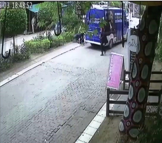 SALDIRI ANLARI KAMERAYA YANSIDI.