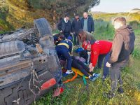 BALIKESİR'İN SUSURLUK İLÇESİNDE MEYDANA GELEN TRAFİK KAZASINDA 2 KİŞİ YARALANDI.