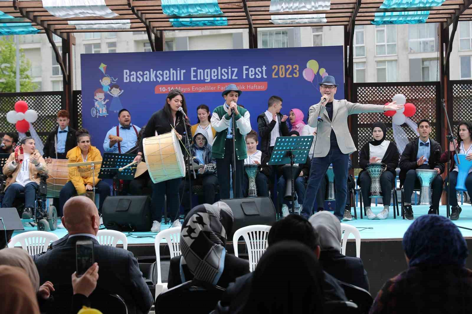 BAŞAKŞEHİRLİLER ENGELSİZ FEST’TE DOYASIYA EĞLENDİ