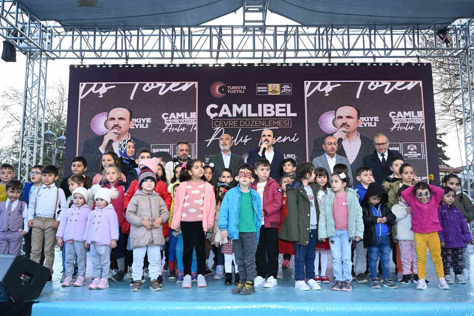 KONYA BÜYÜKŞEHİR BELEDİYESİ TARAFINDAN ŞEHRE KAZANDIRILAN MERAM ÇAMLIBEL ÇEVRE DÜZENLEMESİNİN