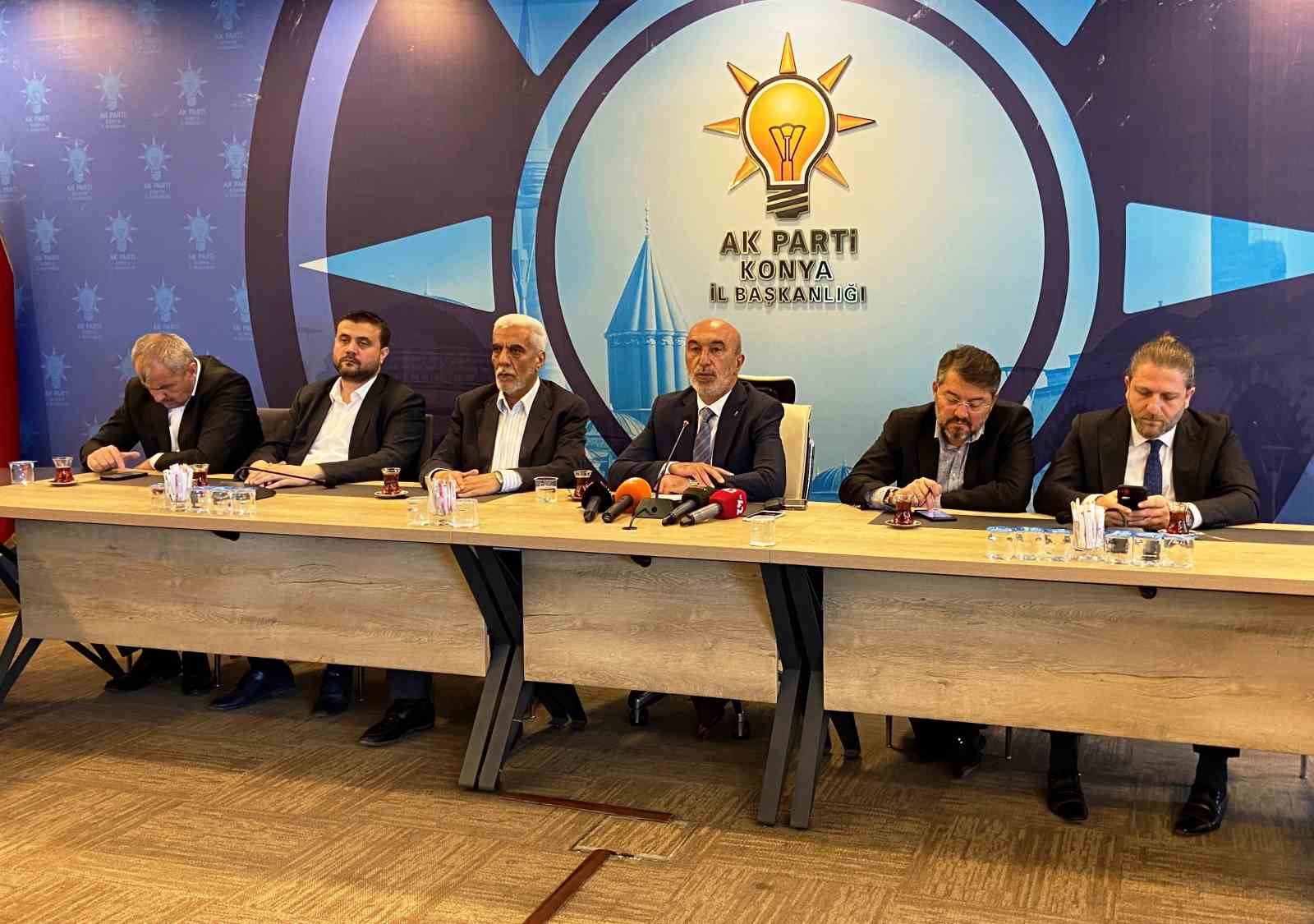 AK PARTİ KONYA İL BAŞKANI HASAN ANGI, SEÇİM SÜRECİNİN KOLAY